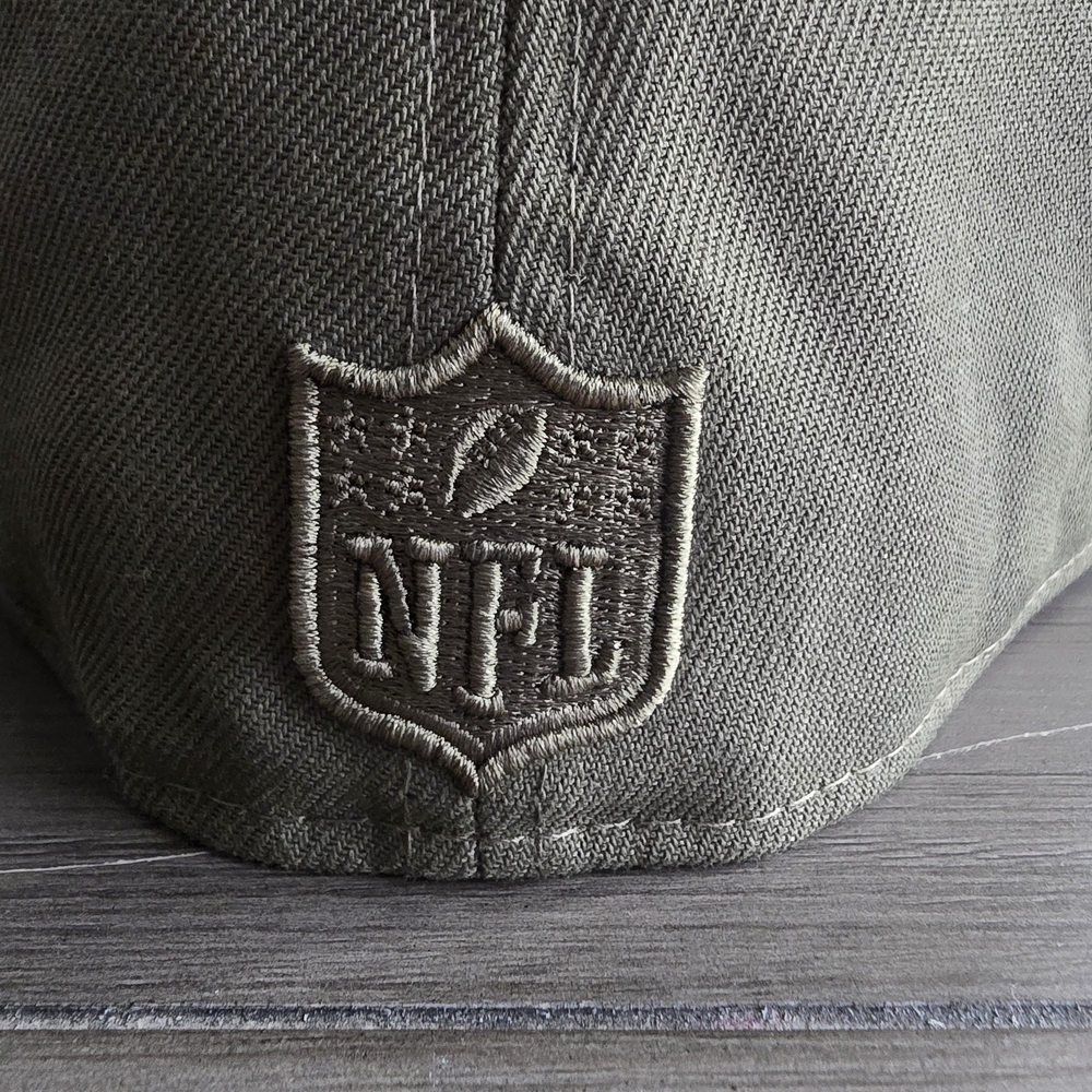 New Era Raiders 7 1/2 Olive Green Pack - Picture 3 of 4
